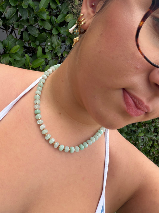 Teal Aria Necklace