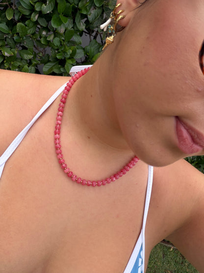 Mini Red Aria Necklace