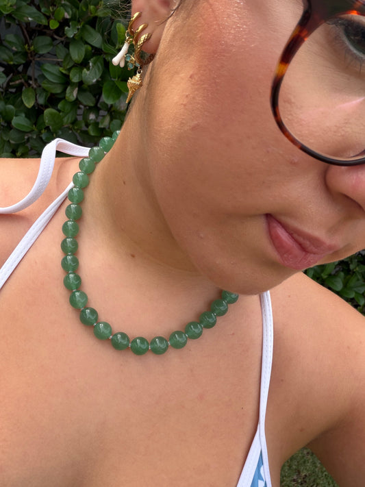 Sage green Coco Necklace