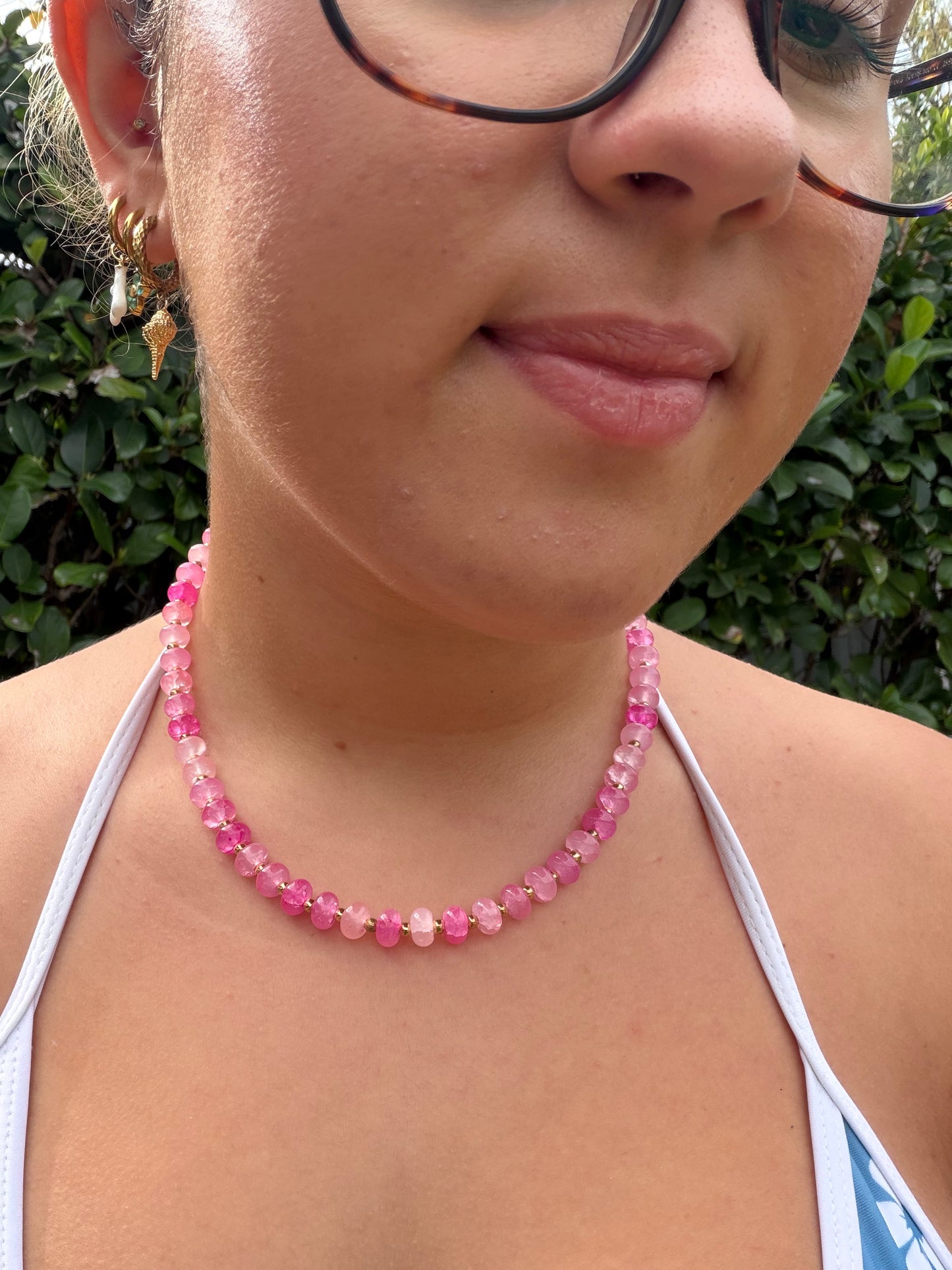 Pink Aria Necklace