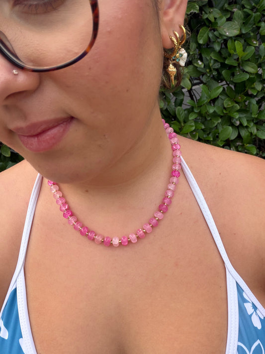 Pink Aria Necklace