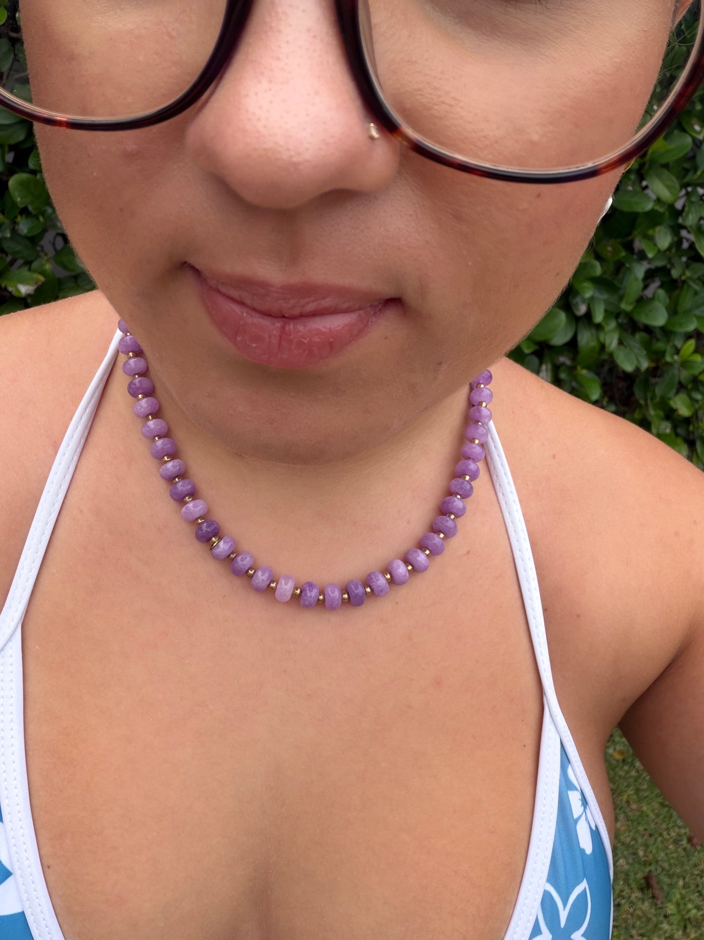 Purple Aria Necklace