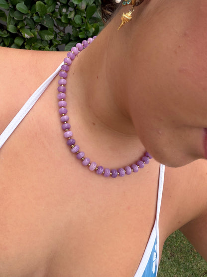 Purple Aria Necklace